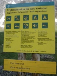 les règles dans le Parc National des Pyrénées