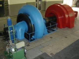 une des 2 turbines
